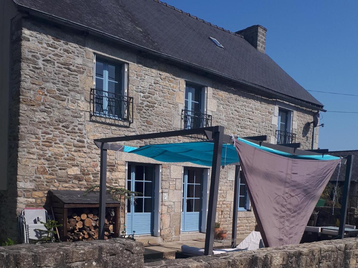 Gite Bleu Brittany Near Dinan Plumaudan Exteriör bild